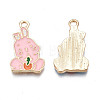 Alloy Enamel Pendants PALLOY-N170-031B-NR-2