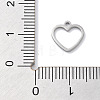 Anti-Tarnish 304 Stainless Steel Charms STAS-R003-01P-02-3
