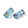 Picasso Transparent Glass Bugle Beads SEED-N010-02J-2