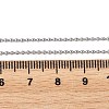 Adjustable 304 Stainless Steel Ball Chains Slider Necklaces Making AJEW-JB01660-02-3