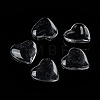 Transparent Glass Heart Cabochons X-GGLA-R021-20mm-6