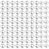 100Pcs 925 Sterling Silver Beads STER-PH0003-61B-1