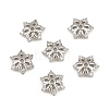 Brass Micro Pave Cubic Zirconia Bead Caps CU-CBA6A75-35A-P-1