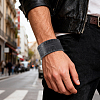 Cowhide Cord Bracelets BJEW-WH20003-12A-02-5