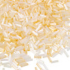 1200Pcs 3 Colors Glass Bugle Beads SEED-TADJ0001-02-2