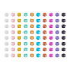 300Pcs 10 Colors Natural Freshwater Shell Beads SHEL-TA0001-06-24