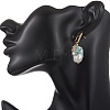 Natural Keshi Pearl Stud Dangle Earrings EJEW-JE07224-2
