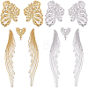 2 Sets 2 Colors Lace Embroidery Costume Accessories DIY-BC0009-38-1