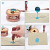 CRASPIRE DIY Wax Seal Wax Sealing Stamps Tools Sets DIY-CP0002-82B-6