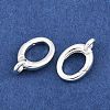 Brass Spring Gate Rings KK-CBAA482-02S-2