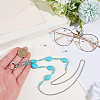Acrylic Oval Beads Eyeglass Chains AJEW-CN0006-71A-3