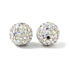 Pave Disco Ball Beads X-RB-Q195-14mm-AB-3