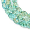 Transparent Glass Beads Strands GLAA-F114-05C-3