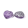 Baking Paint Transparent Glass Beads DGLA-N018-26D-3