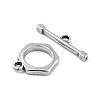 304 Stainless Steel Toggle Clasps STAS-I190-17AS-2
