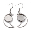 Tarnish Resistant 201 Stainless Steel Earring Hooks LS-STAS-Z036-05P-1
