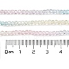 Transparent Painted Glass Beads Strands LS-DGLA-A034-T2mm-A21-3
