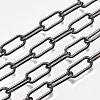 Unwelded Iron Paperclip Chains CH-S125-09B-B-2