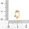 Brass Micro Pave Clear Cubic Zirconia Enhancer Shortener Pendant Bails KK-Z151-02G-3