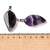 Natural Banded Amethyst Pendants GG-CBACB71-05P-16-3