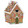 Christmas Theme House DIY Display Decoration Kits PW-WGE4A35-07-1