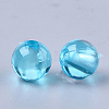 Transparent Plastic Beads KY-T005-6mm-639-2