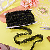 10M Double Layer Polyester Lace Ribbon OCOR-TA0004-14A-5