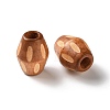 Schima Wood Carved European Beads WD-CBACBB7-01A-2