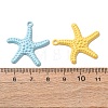 Spray Paint Alloy Pendants FIND-H060-01F-3