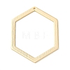 Brass Pendants KK-R223-22G-1