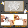  3Pcs 3 Styles DIY Bat Pendants Silhouette Silicone Molds DIY-TA0005-27-12