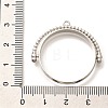 Alloy Open Back Bezel Pendants PALLOY-I223-01P-3