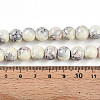 Baking Painted Glass Beads Strands DGLA-N003-10mm-C05-5