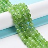 Dyed Natural Malaysia Jade Beads Strands G-G021-02A-04-1