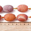 Natural Weathered Agate Beads Strands G-A311-C01-01-5