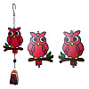 Iron Owl Pendant Decorations PW-WGD10A6-01-1