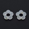 Marbled Stone Style Opaque Acrylic Beads OACR-G009-06E-2