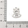 Brass Micro Pave Cubic Zirconia Pendants KK-H521-02C-P-3