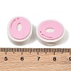 Plastic European Beads PL-CBA02CB-01O-3