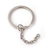 Tarnish Resistant 304 Stainless Steel Split Key Rings LS-STAS-G185-02P-30mm-1