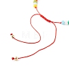 Nylon Thread Braided Bead Bracelets Sets BJEW-JB06448-10