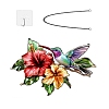 Hummingbird Flower Iron Wall Art Decor PW-WGCB625-03-1