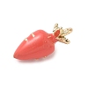 Alloy Enamel Pendants PALLOY-P314-02B-G-2