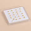 20Pcs Round Brass Nose Studs WGFA8C5-01-1