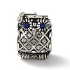 Alloy Rhinestone European Beads MPDL-R050-10AS-1