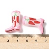Painted Glass Beads Enamel Beads X-BLOW-D300-01H-3