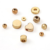  Jewelry 200Pcs 10 Style Brass Beads KK-PJ0001-24-13