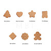Resin Cabochons Accessories CRES-CJ0001-20-2