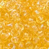 Baking Paint Transparent Colours Glass Round Beads SEED-L011-13A-11-3