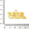 Alloy Enamel Pendants ENAM-B035-01A-G-3